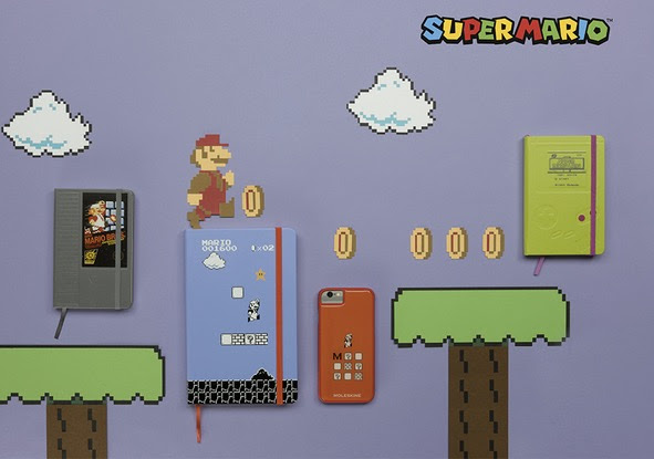Nesやゲームボーイのドット絵デザインがアツい 海外にて スーパーマリオ のモレスキン手帳が発売に そうさめも