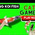 CAT GAMES CATCHING KOI FISH 5 MINUTE VERSION