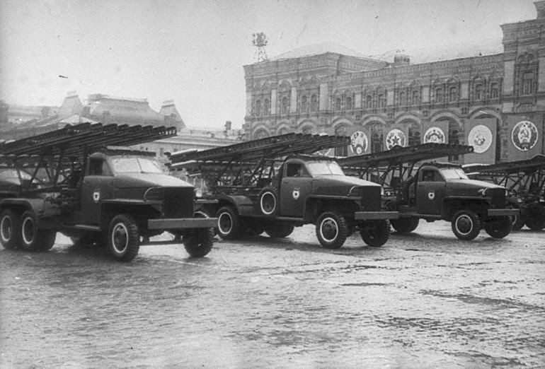 Katyushas at the Parade of Victory. Moscow, 24 June 1945. Photo: F. Kislov
