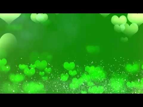 Green screen love particles effects | Green screen new love particular