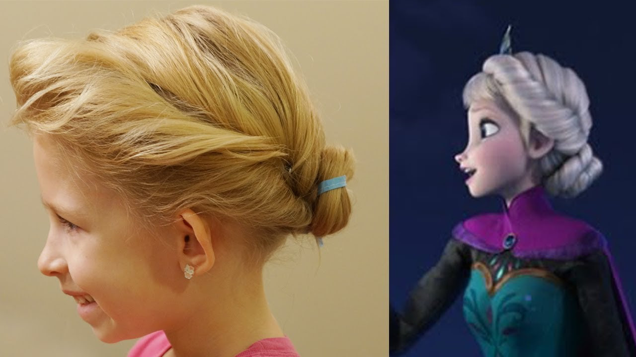 Disney's Frozen Hair Tutorial // Elsa's Coronation 
