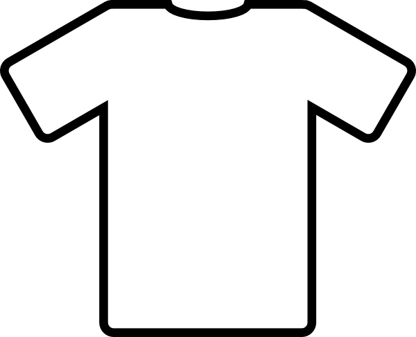 Download White T Shirt Clip Art At Clker Com Vector Clip Art Online Royalty Free Public Domain