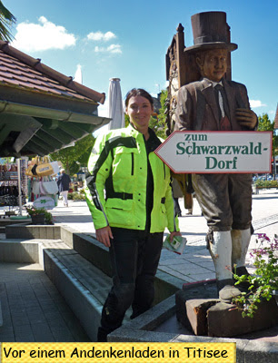 Svenja Svendura in Titisee Schwarzwald