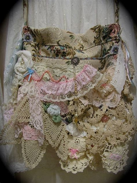 images shabby chic purses pinterest lace