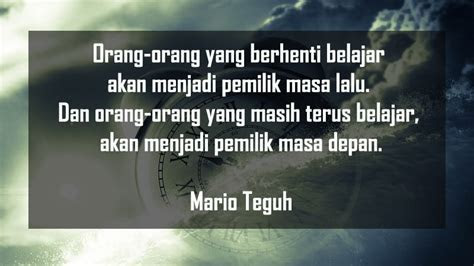 kata kata motivasi hidup singkat mario teguh kata kata