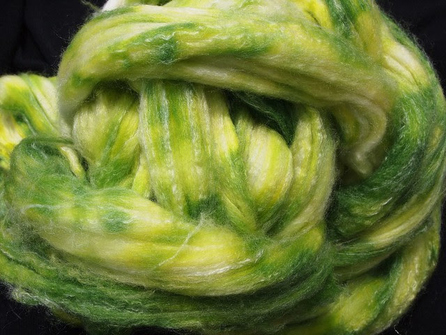 dyed some merino/bamboo/nylon