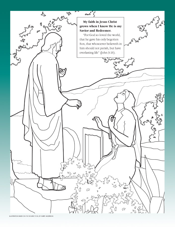 coloring pages easter jesus. Filed under: Coloring Pages,