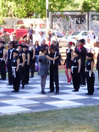 Parque Lezama - Ajedrez de Tango Viviente