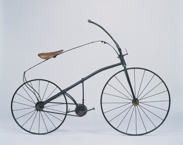 bicyclette chaine pedalier invention