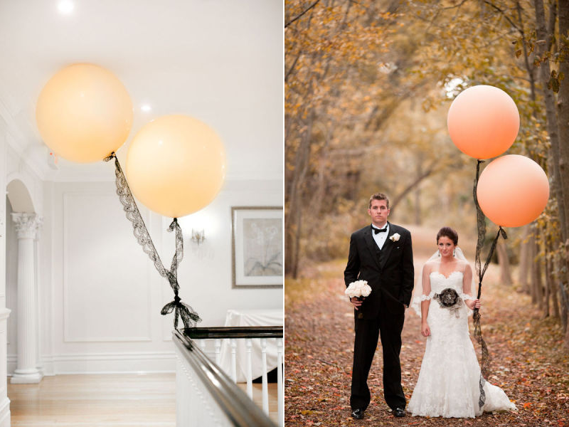 Float Away with Balloon Wedding Inspiration | OneWed