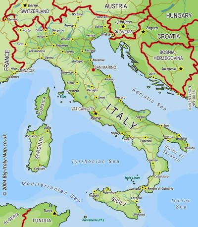 Kort Over Italien Kort Over Italien | stoffeerderijrozendal Kort Over Italien
