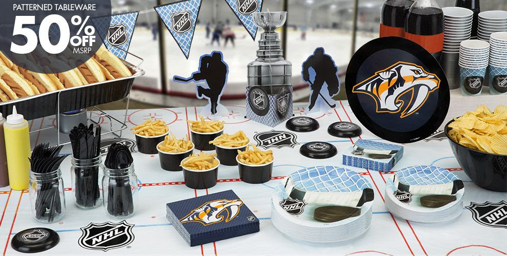 NHL Nashville Predators Party Supplies Party City NHL Nashville Predators Party Supplies Party City