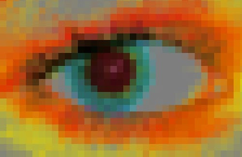 Pixelated Eye | John Helander | Flickr