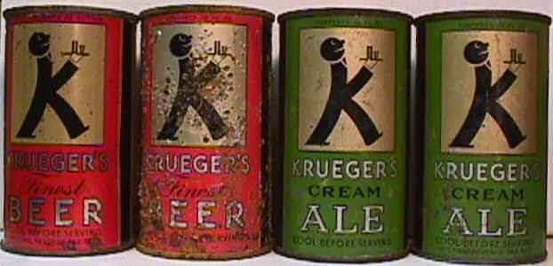 Two brands were sold, Krueger's Finest Beer and Krueger's Cream Ale.