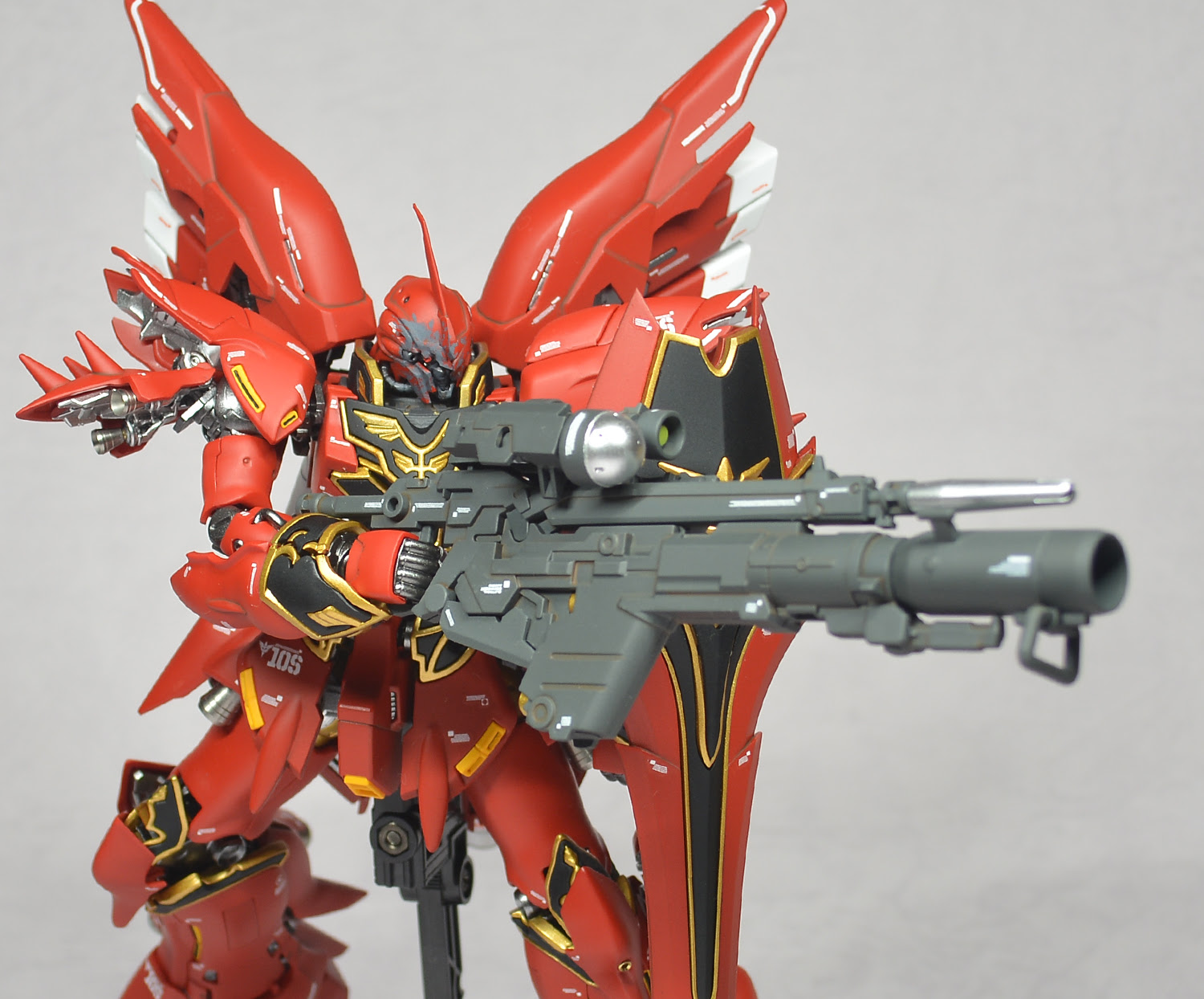 Rgシナンジュの塗装レシピと写真レビューです ガンダムブログはじめました