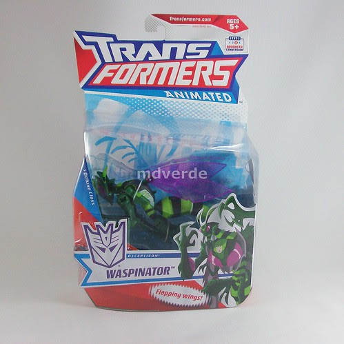 Transformers Waspinator Animated Deluxe - caja