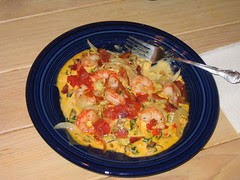 Shrimp and Grits for dinner