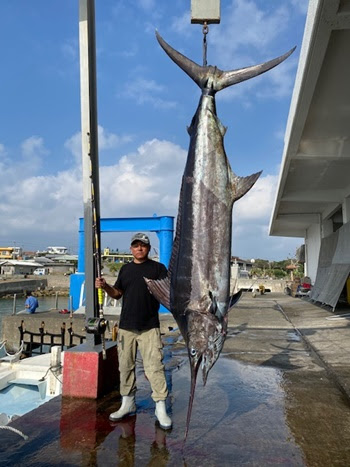 21年1月与那国島カジキ釣りツアー
