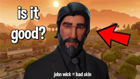 john wick   good skin fortnite battle royale