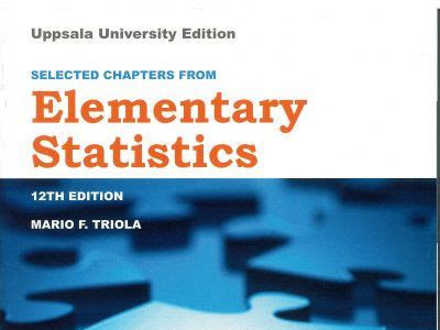 Read TRIOLA ELEMENTARY STATISTICS 12TH EDITION Free ebooks download PDF