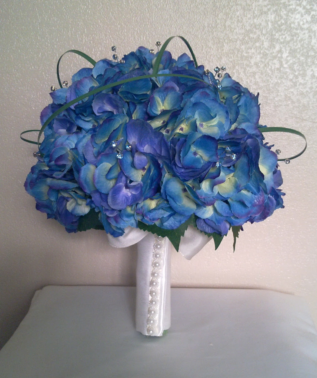 Bouquet Of Flowers Blue