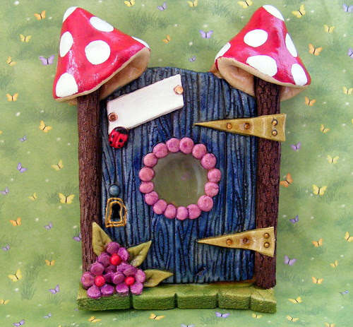 Salt dough Fairy Door