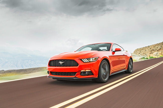 Ford Mustang Naranja