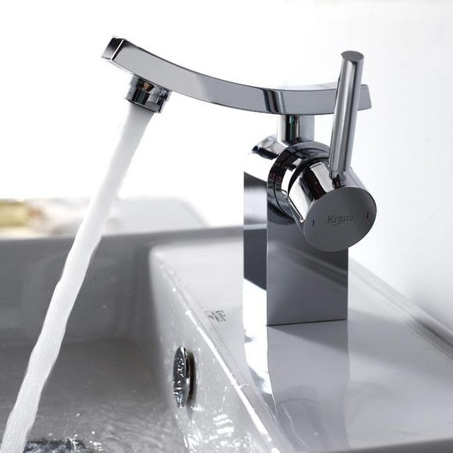 Kraus KEF-14301CH Unicus Single Lever Basin Faucet - modern ...
