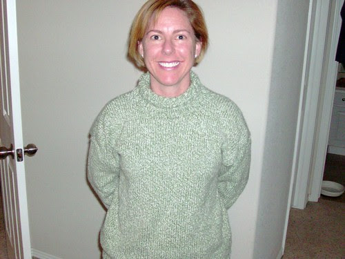 Denim Sweater