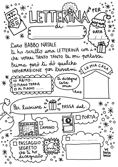 Lettera a Babbo Natale – www.burafree.it