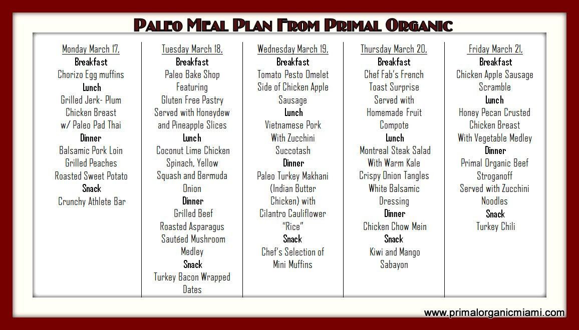 ... meal plan a simple 2 week paleo diet meal plan that you can follow