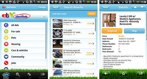 Chuck Pletcher has unveiled a new mobile app for eBay Classifieds over ...