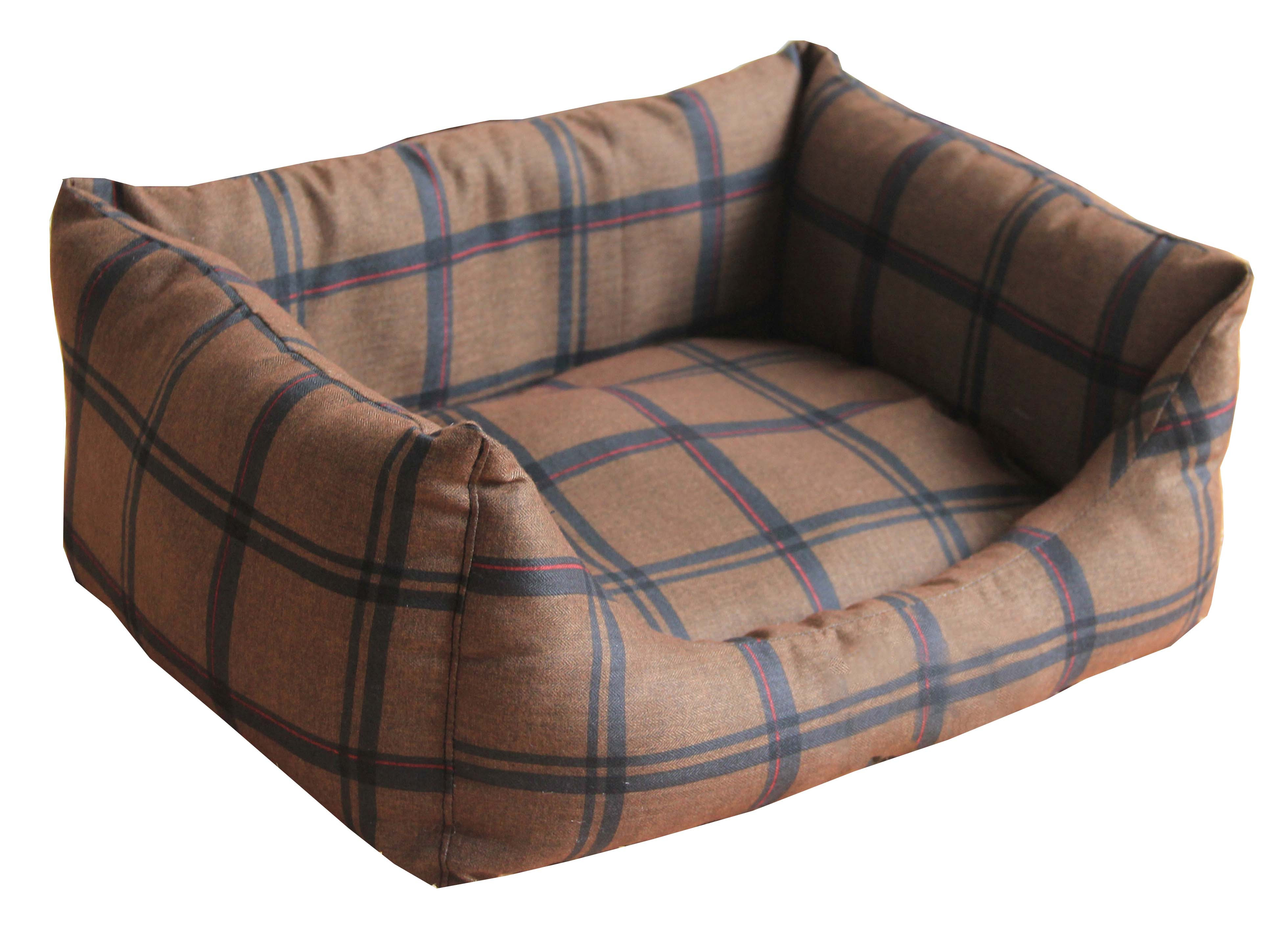 Wick-Away Nano-Silver and Anti-Bacterial Water Resistant Rectangular Dog Bed