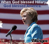God blessed America.