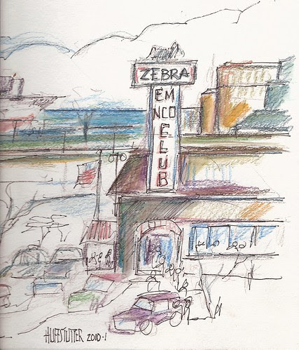 WHO REMEMBERS THE ZEBRA CLUB: YOKOHAMA 60S by roberthuffstutter