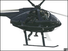 Helicóptero de Blackwater