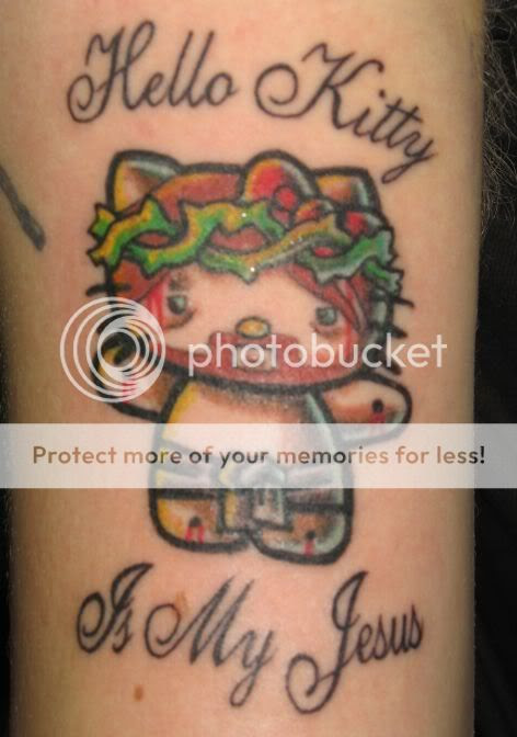Hello Kitty Tattoo