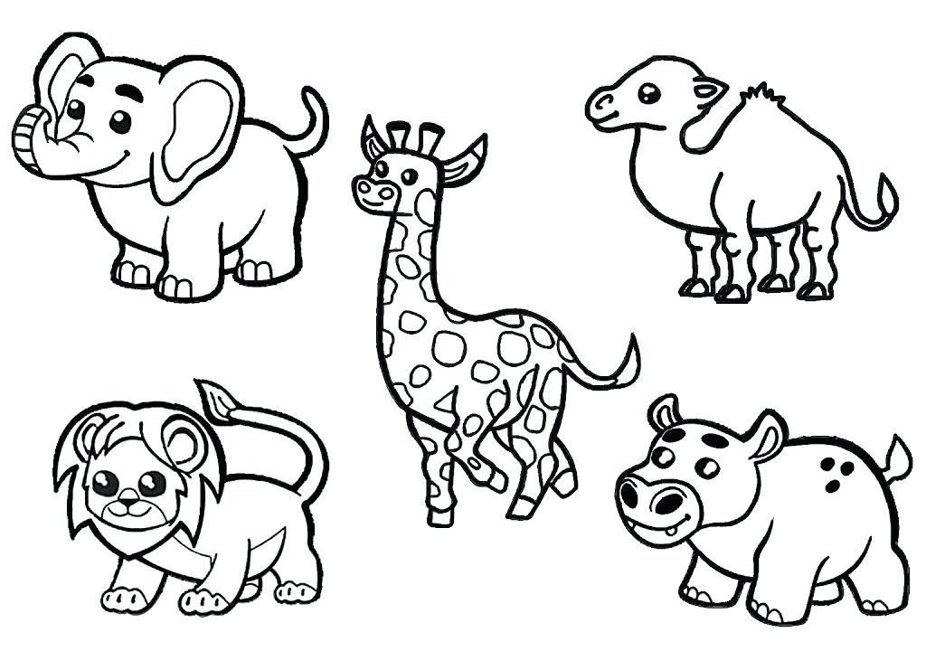 Download African Safari Animals Coloring Pages at GetColorings.com | Free printable colorings pages to ...
