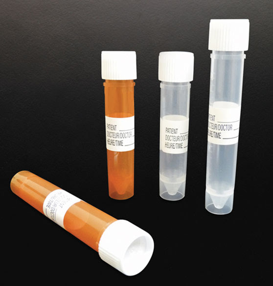 SKS Science Products - Sample Containers, Polypropylene Urinalysis Specimen Collection Tubes w ...