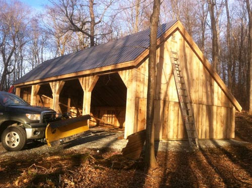Three Sided Shed Open Sheds Wood Store Shed