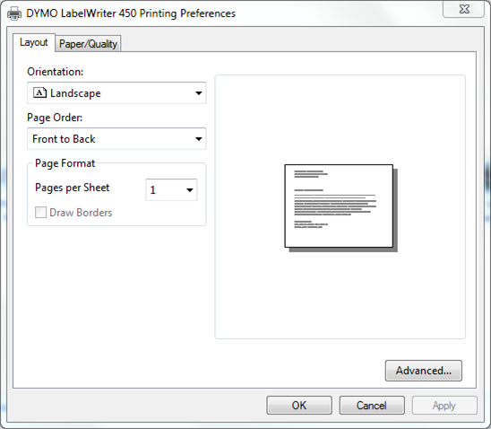 Label Printer Settings for Dymo Writer – Infusion Business ...