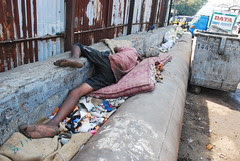 Man Is The Ultimate Dust That Ends Up In a Dustbin by firoze shakir photographerno1