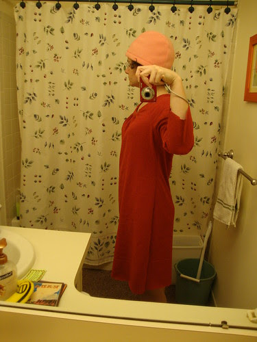 Simplicity 3696 in progress, side view