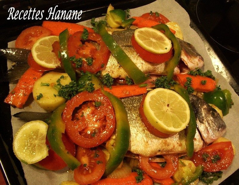Daurade Royale Aux 4 Legumes Au Four Recettes By Hanane