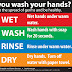 Wash Your Hands Poster Printable