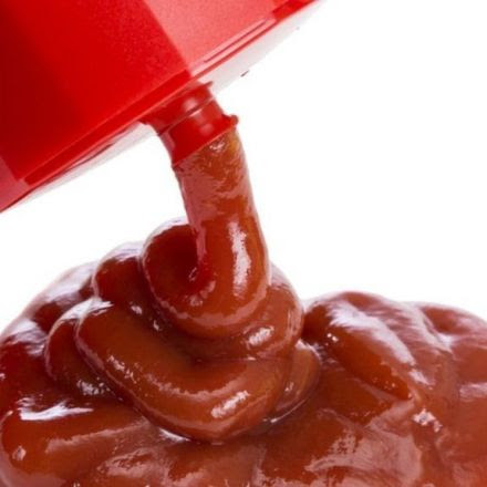 Slippery bottle solves ketchup problem