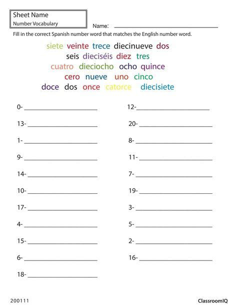  9 10th grade spanish worksheet check more at httpsprintable