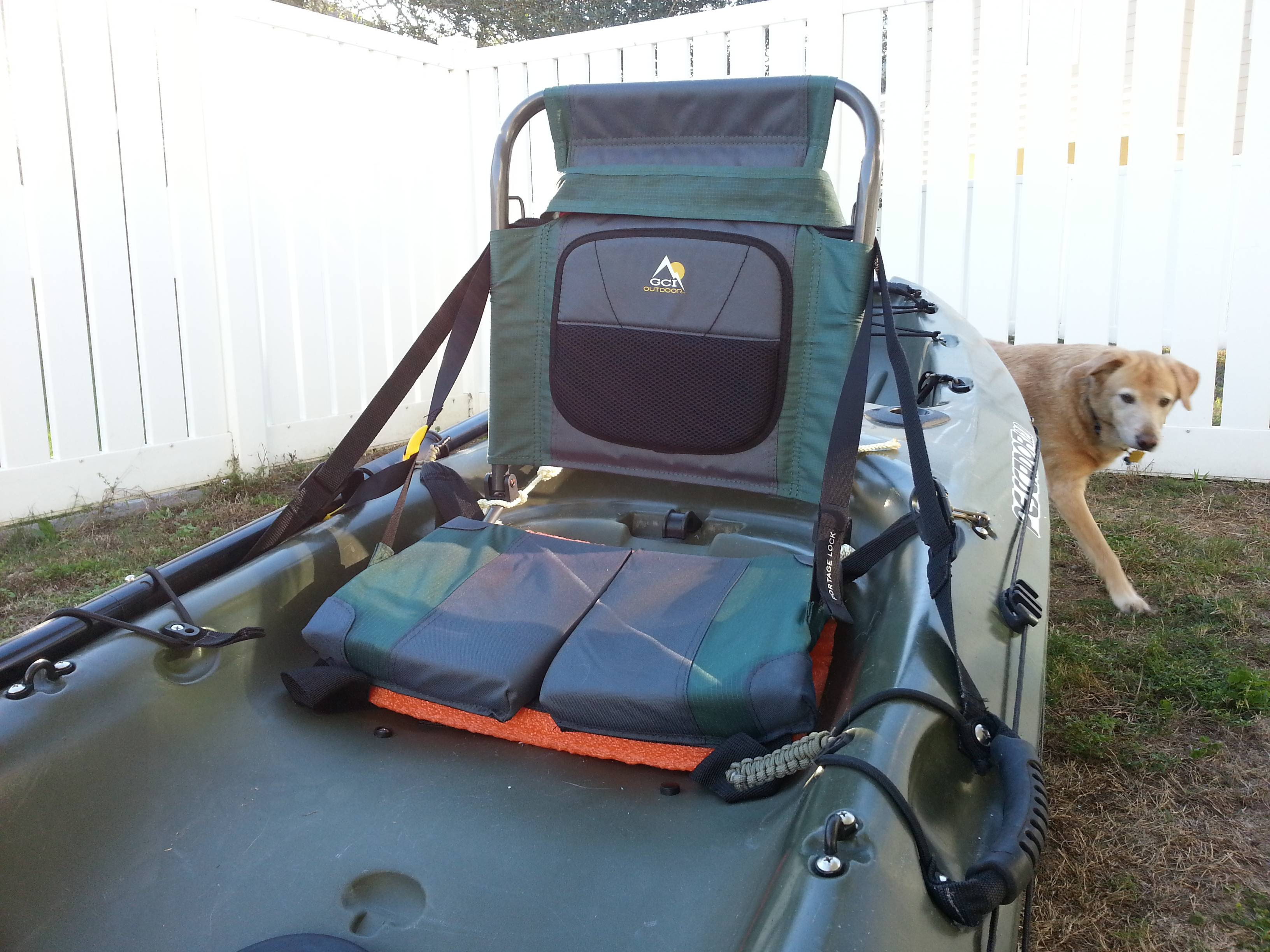 diy kayak raised seat - youtube