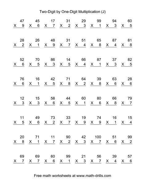  18 multiplication worksheets middle school worksheetocom