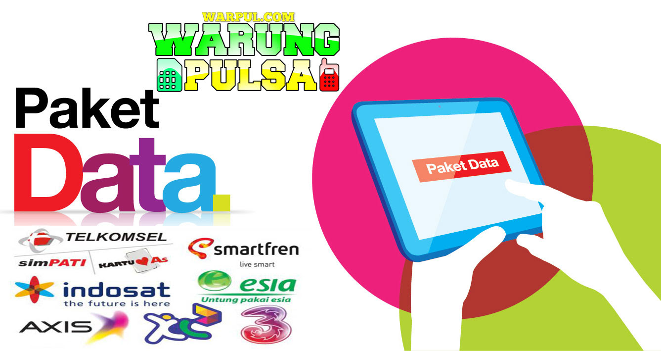 Paket Injek data Internet All Operator , Tri, XL, Indosat ...